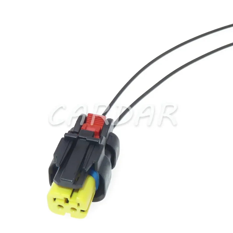 2 Pin 1.6 Series 776427-3 Yellow Automotive C6.4 Engine Timing Sensor Wiring Socket For CAT320D