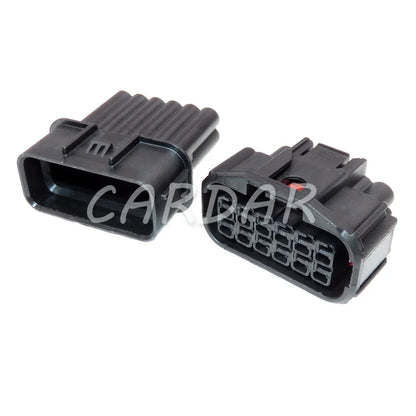 12 Pin 6181-6784 6189-7410 Auto Waterproof Connector Electrical Automotive LED Light Socket For Honda