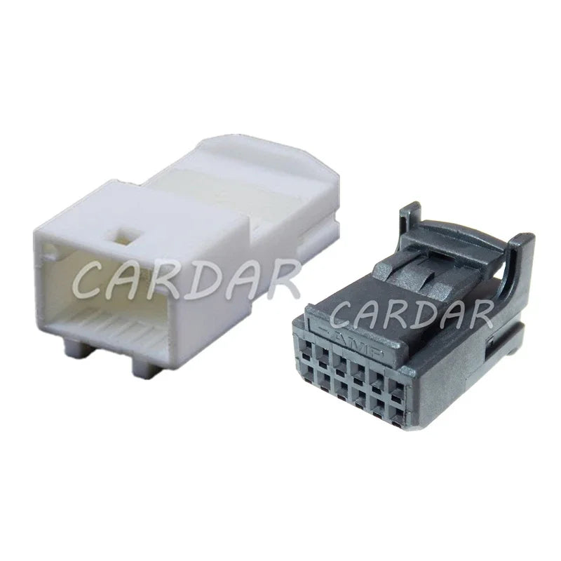 12 Pin 1318774-2 1473407-1 Auto Wire Electric Connector 90980-12222 Black Automotive Cable Socket With Terminals 12222
