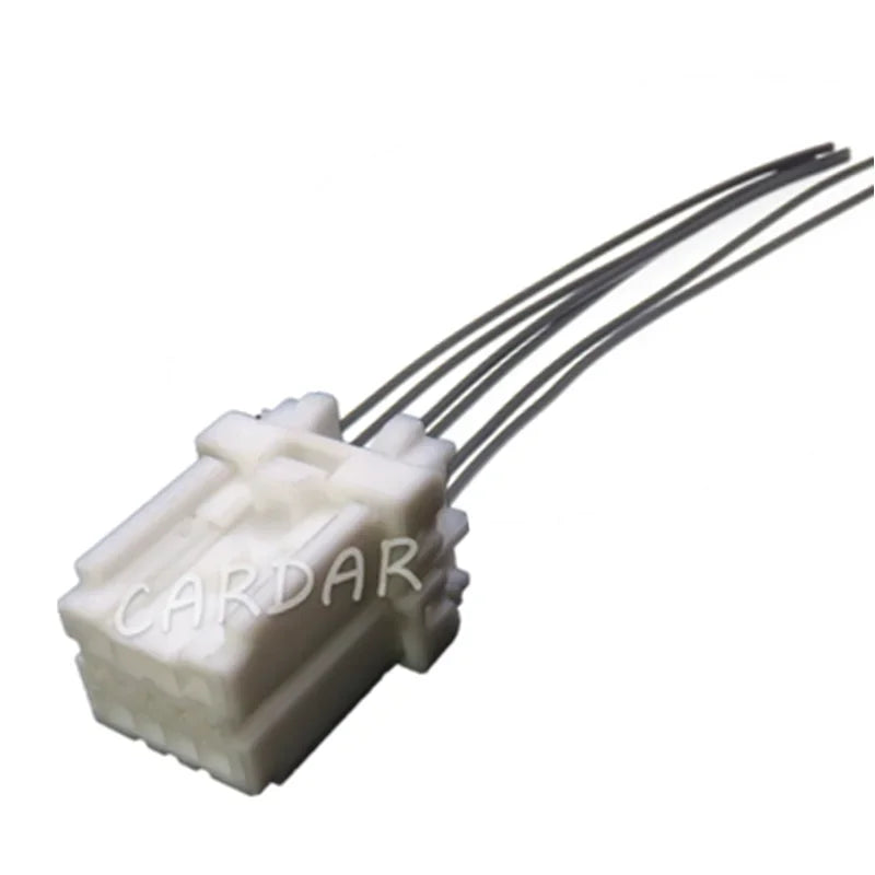 6 Pin 1.2 Series White Automobile Wire Cable Harness Unsealed Socket For NISSAN 7283-5982 MG653005