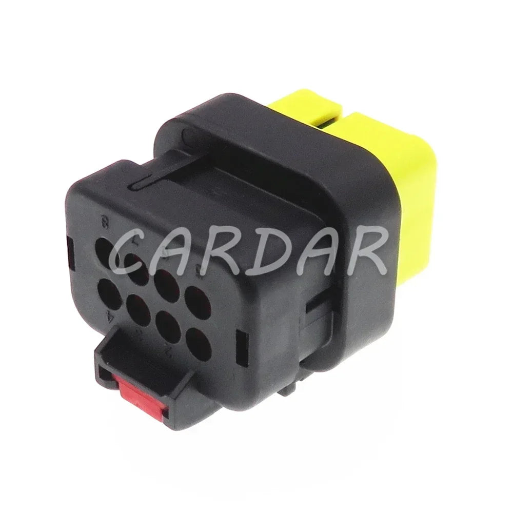 8 Pin 1.6 Series Yellow Automobile Plastic Housing Waterproof Wiring Socket Car Electrical Connector
