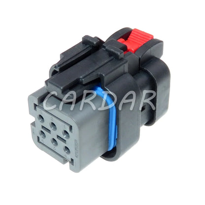 6 Pin 1.6 Series 776433-2 Auto Socket Grey Car Waterproof Plug Plastic Housing Electric Cable Socket