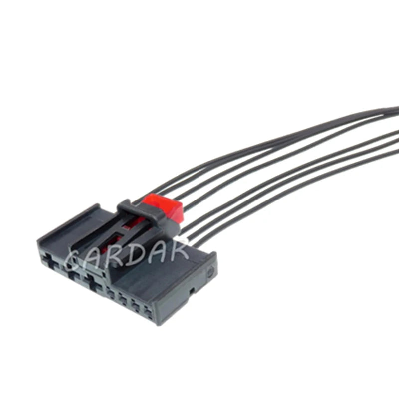 7 Pin 1.5 6.3 Series 6RA 971 975 Auto Electric Wire Male Female Docking Unsealed Socket With Terminal