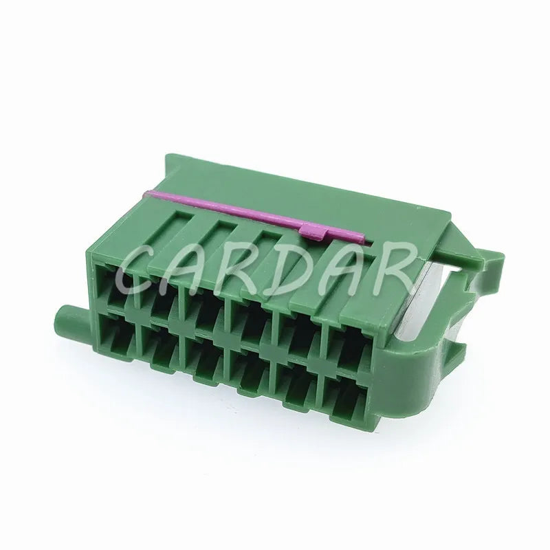 12 Pin 3.5 Series Green Wire Sockets Automotive Wiring Terminal Plug Pins Connector