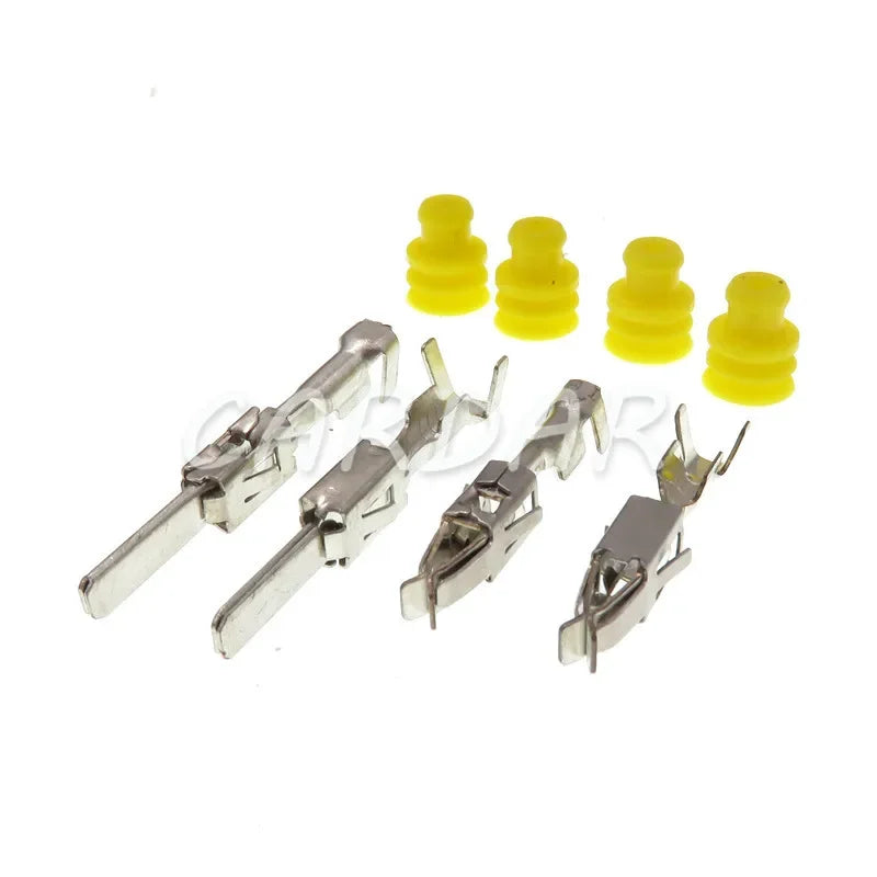 4 Pin 1J0973724 1J0973824 3.5 Series Ignition Coil Plug 1534159-1 Automotive Oxygen Sensor Socket Connector For VW Audi