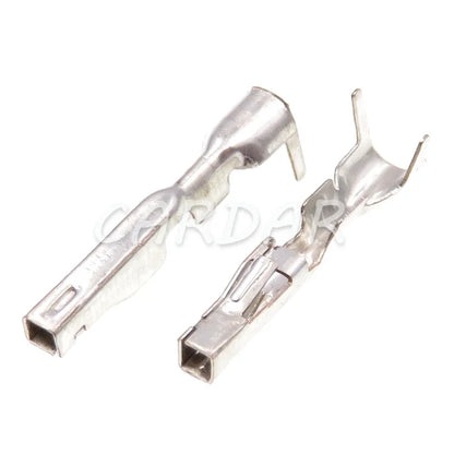 2 Pin 0.6 Series Auto Wiring Terminal Connector Automotive Plastic Brown Electric Wire Socket