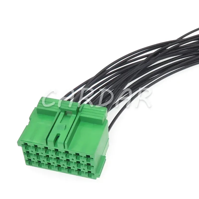 21 Pin 1-967625-4 967635-1 Auto Cable Harness Plug Green Car Plastic Housing Unsealed Socket Auto Parts