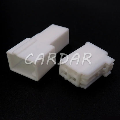4 Pin 2.2 Series White Automotive Male Female Unsealed Socket With Terminal 6098-7200 Auto Parts