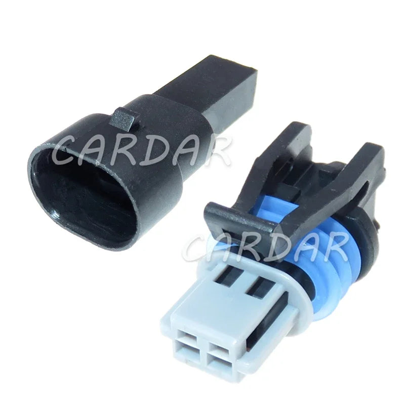 2 Pin 1.5 Seires Automobile Water Temperature Sensor Female Waterproof Socket For Buick Excelle GL8 15449027