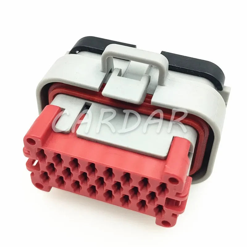 23 Pin 770680-4 Grey Tyco Automotive Waterproof AMP Sealed Connector With Crimp Terminals