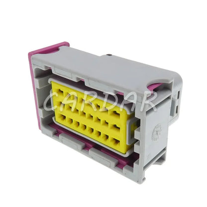 24 Pin FCI 211PC249S8005 HCCPHPE24BGYB90F Automotive ECU Connector PCB Socket Grey Plug For Cars Auto Parts