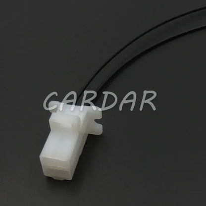 2 Pin White ABS Wiring Socket Automotive Connector Household Plug