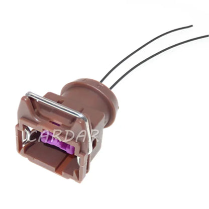 2 Pin 3.5 Series Automobile Wire Cable Plug Wiring Socket Auto Unsealed Female Connector With Terminal 144473-2