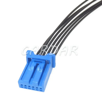 6 Pin Blue Car Wiring Socket Cable Wire Connetcor Auto Unsealed Adapter With Terminal