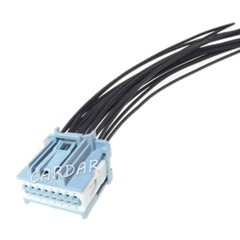 16 Pin Miniature Automotive Unsealed Socket Car Atmosphere Lamp Wiring Terminal Replacement Connector Parts