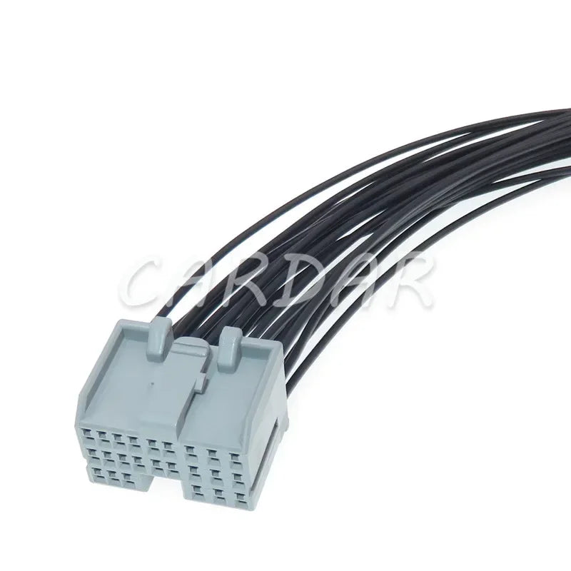 24 Pin Car Unsealed Socket 316372-6 Automobile Engine Gearbox ECU Male Female Docking Plug For Ford Mondeo