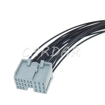 24 Pin Car Unsealed Socket 316372-6 Automobile Engine Gearbox ECU Male Female Docking Plug For Ford Mondeo