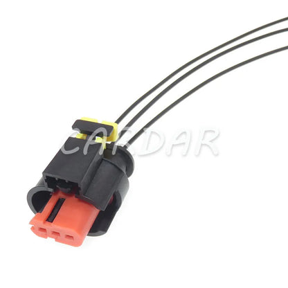 3 Pin 284425-1 284426-1 Waterproof Automotive Connector Sealed Sensor Socket Fuel Diesel Injector Ignition Coil Plug