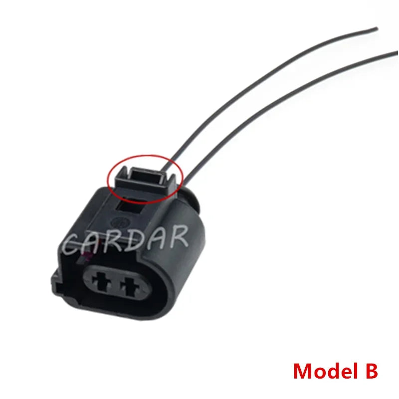 2 Pin 1J0973722A 1J0973822A Car Wiring Connector 2-1355339-2 2-1355200-2 Auto Accessories Automobile Waterproof Socket