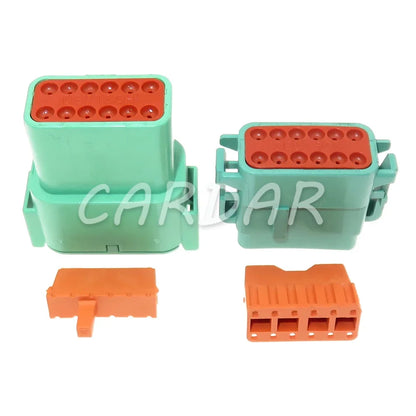 12 Pin Deutsch DTM06-12SC DTM04-12PC Sealed Waterproof Connector Auto Connector Heavy Truck Wiring Harness Plug