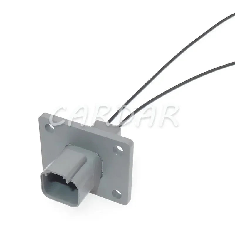 2 Pin DT04-2P-L012 DT06-2S Auto Electrical Power Connector Car Wiring Waterproof Sealed Socket With Flange