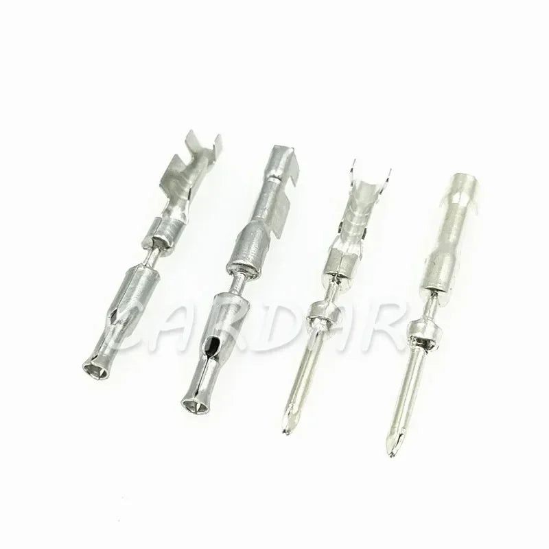 4 Pin Electrical Wire Connector Auto Sealed Waterproof Sockets With Terminals