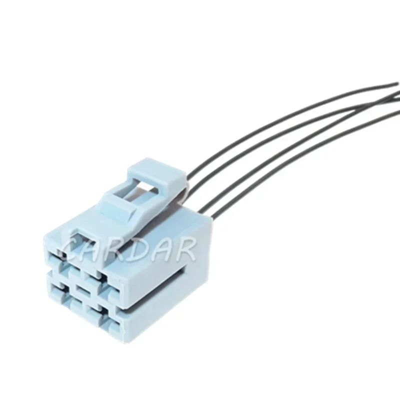 4 Pin 6.3 Series Grey Large Current Plastic Housing Electric Wire Cable Unsealed Socket With Terminal