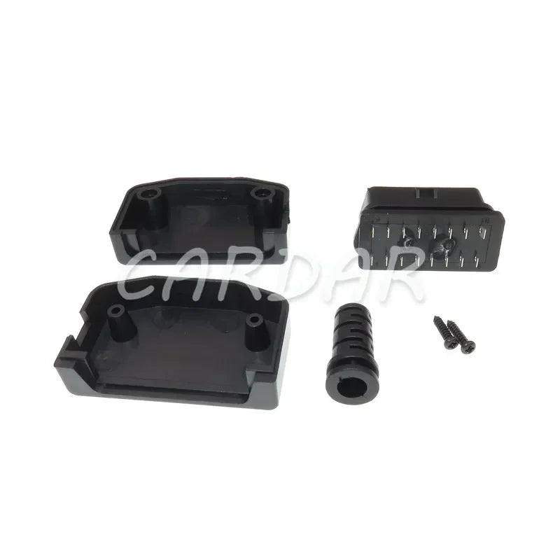 16 Pin Automotive OBD2 OBDII Connector Auto OBD Test Diagnostic Plug