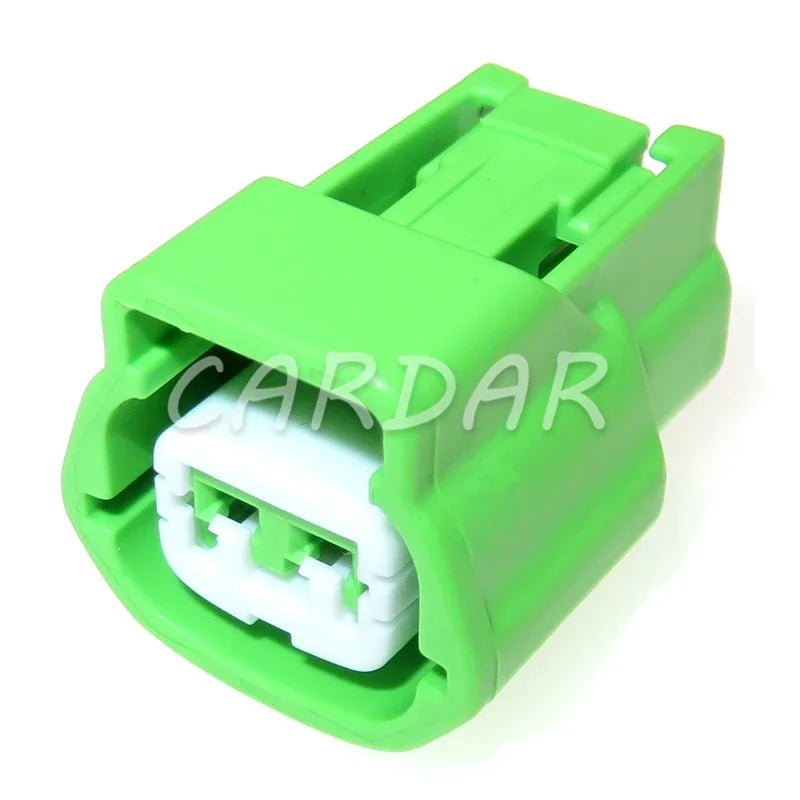 2 Pin Green Automobile Sealed Connector Electrical Wire Cable Harness Waterproof Socket