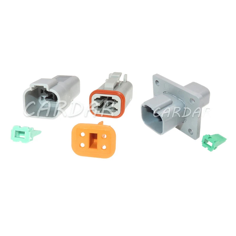 4 Pin DT04-4P AT04-4P DT06-4S AT06-4S Waterproof Automotive Connector Electrical Throttle Motor Plug For Excavator