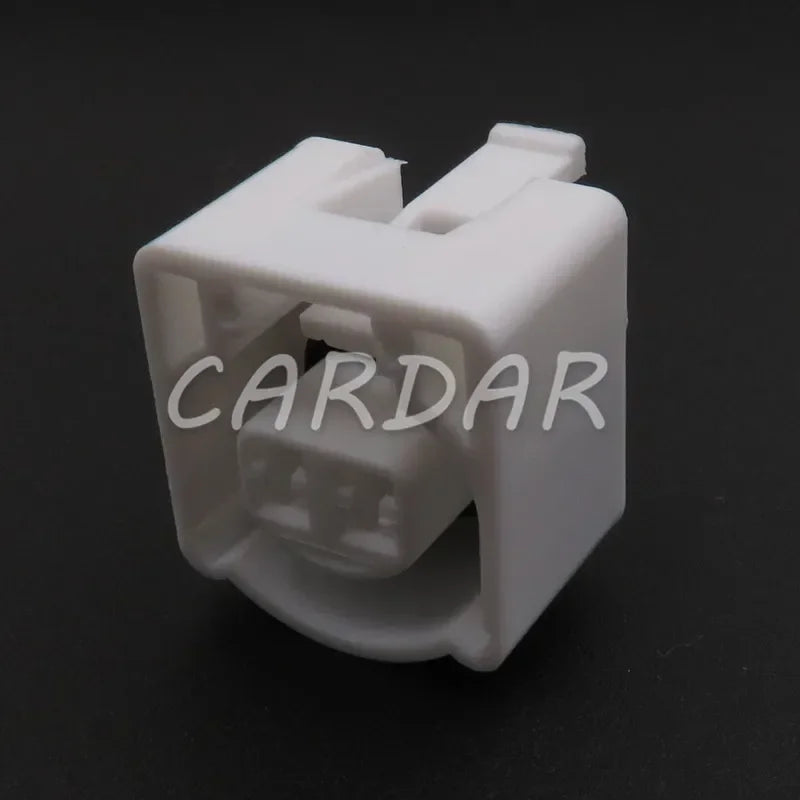 2 Pin White Electrical Connector Waterproof Automotive Wiring Harness Plug