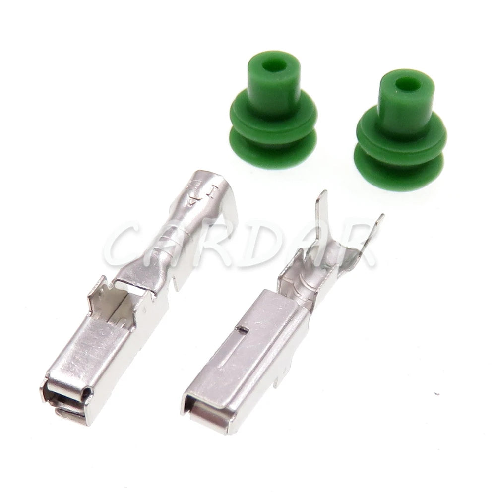 2 Pin Car Wiring Terminal Cable Harness Socket Automobile Adapter Grey Auto Waterproof Plug
