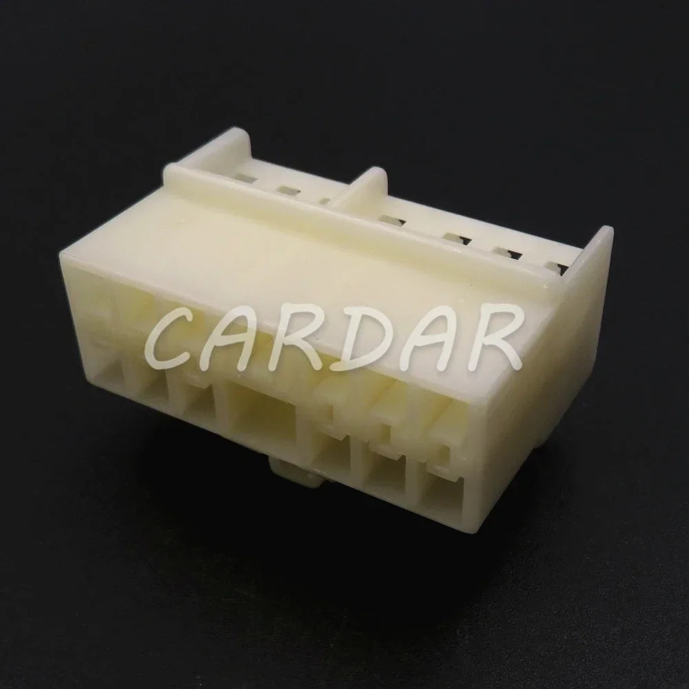 13 Pin 1 Series White Automobile Unsealed Plug Car Plastic Housing Electrical Socket Auto Wiring Connector