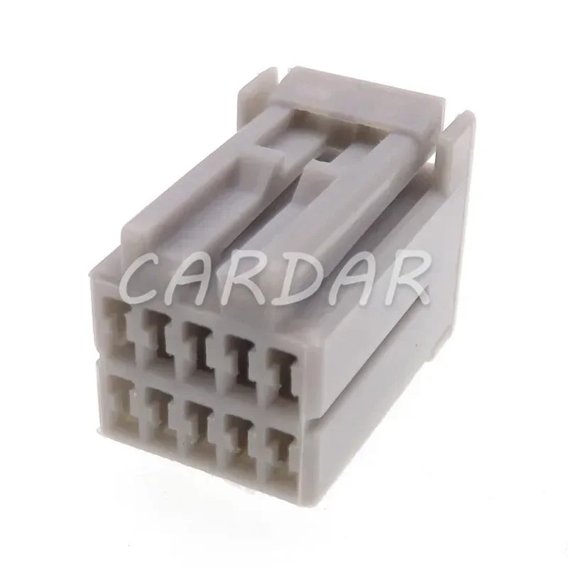 10 Pin 638207-6 High Quality Grey Automobile Plastic Housing Wiring Harness Unsealed Socket For Honda