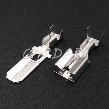 1 Pin 6.3 Series Automobile High Current Wiring Harness Unsealed Socket Electric Wire Connector