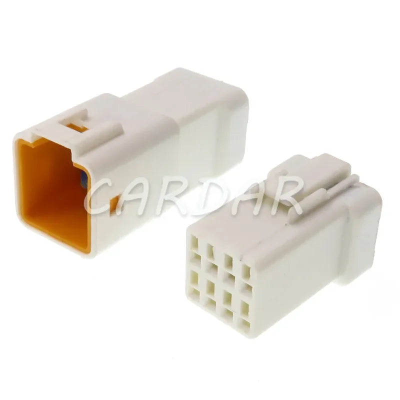 8 Pin JST08R-JWPF-VSLE JST08T-JWPF-VSLE Waterproof Connector Cable Socket For Rearview Mirror Heating Plug