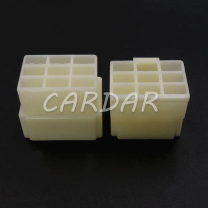 9 Pin 6.3 Series Automobile Large Current Male Female Docking Wire Cable Unsealed Socket With Terminal