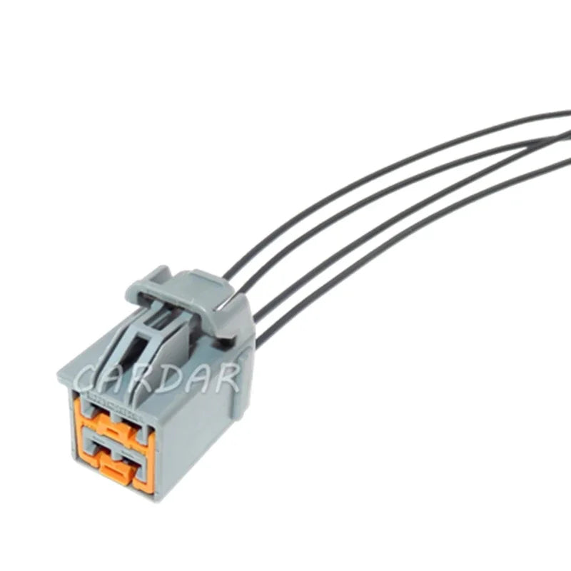 4 Pin 2.8 Series Automobile Unsealed Socket 7283-6446-40 Grey Wire Cable Electrical Connector