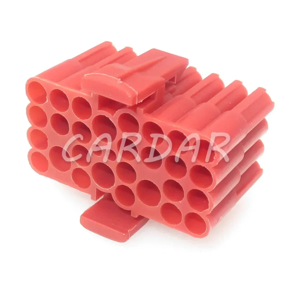 28 Pin Red Car Composite Connector 926673-1 High Quality Automobile Wire Harness Unsealed Socket
