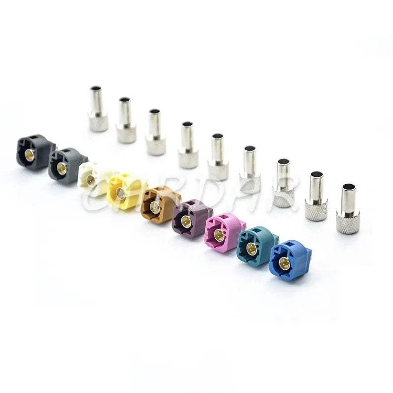 4 Pin Camera Connectors Automotive Audio Socket Universal Auto Fakra Connector