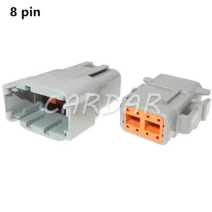 Deutsch DTM Waterproof Wire Connector Kit DTM06-2/3/4/6/8/12S DTM04-2/3/4/6/8/12P Automotive Sealed Plug with pins