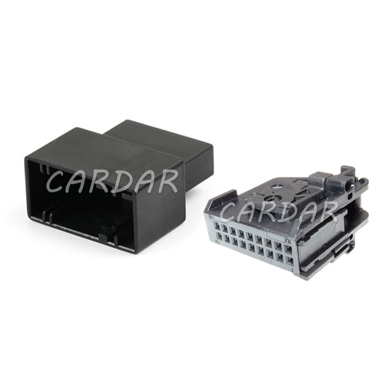 18 Pin 1-1355350-1 1-1355349-1 Car Air Conditioning Panel Plug Auto Amplifier Wire Socket For VW BMW
