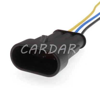 Superseal 1.5 Kit AMP Tyco 1/2/3/4/5/6 Pin Waterproof Electrical Wire Connector Waterproof With Wire Harness