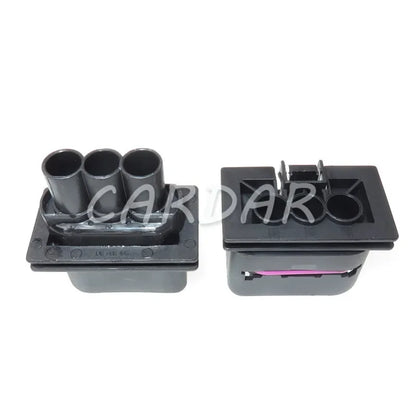 3 Pin 1J0 906 443 1J0 906 233 Waterproof Electronic Fan Cable Socket Automotive Radiator Plug For VW