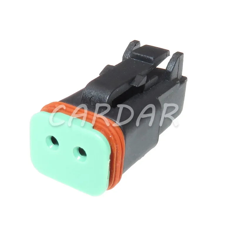 2 Pin Deutsch DT04-2P DT06-2S Waterproof Automotive Connector Black Auto Plug For Mazda