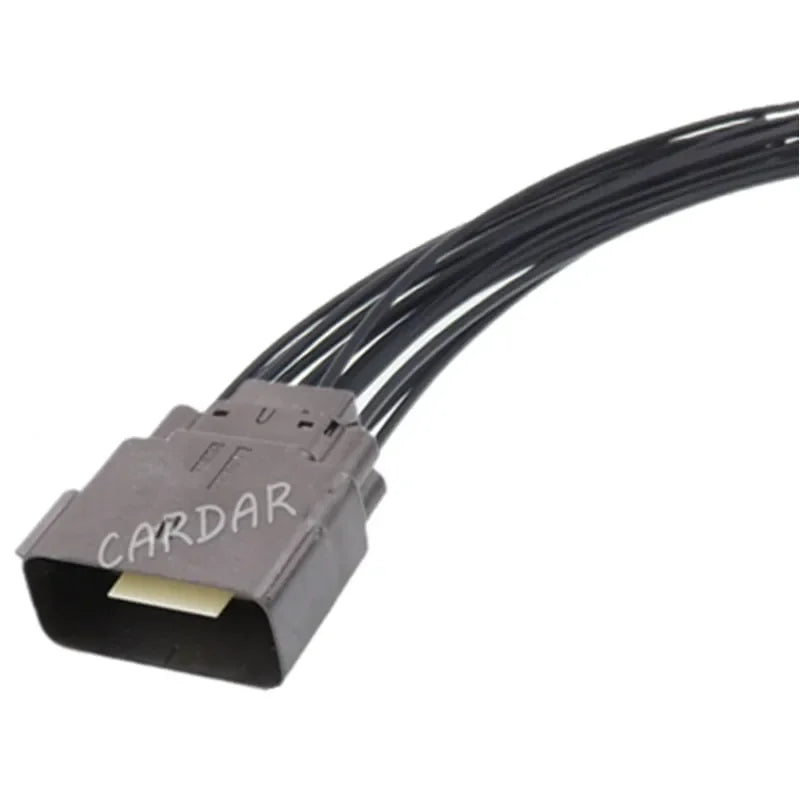 16 Pin Automotive Waterproof Inline Connector Car Cable Socket WPT-1142 34985-1601 34986-1601 With Terminals And Seal