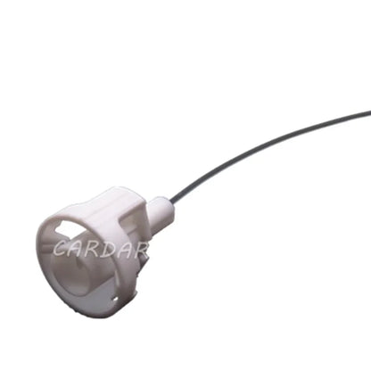 1 Pin 2.8 Series Car Wire Plastic White Connector Waterproof Female Socket With Terminal and Rubber Seals