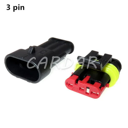 High Quality Superseal AMP/Tyco Waterproof Electrical Connector 1/2/3/4/5/6 Way Pin Sealed Plug Cable Sockets For Car Truck