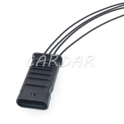 4 Pin 805-122-541 Car Female Socket Auto Exhaust Pipe Electronic Valve Dedicated Wiring Connector with Pins Rubber Seals