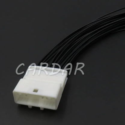 24 Pin 1473413-1 1318917-1 Automotive Audio Navigation Rearview Socket Auto Plug Connector